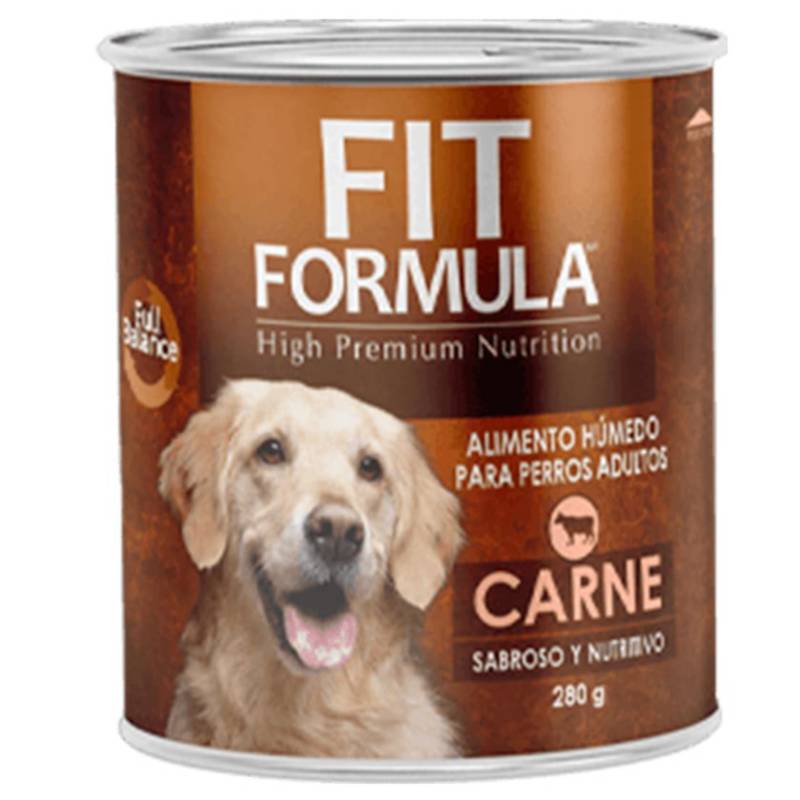 Lata Fit Formula Adulto Carne Unidad