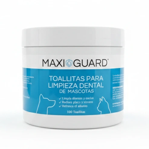 Toallitas para limpieza Dental Maxi Guard 100 toallitas