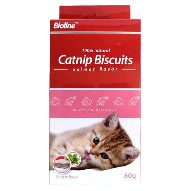 Bioline Galletas de Catnip y Salmón