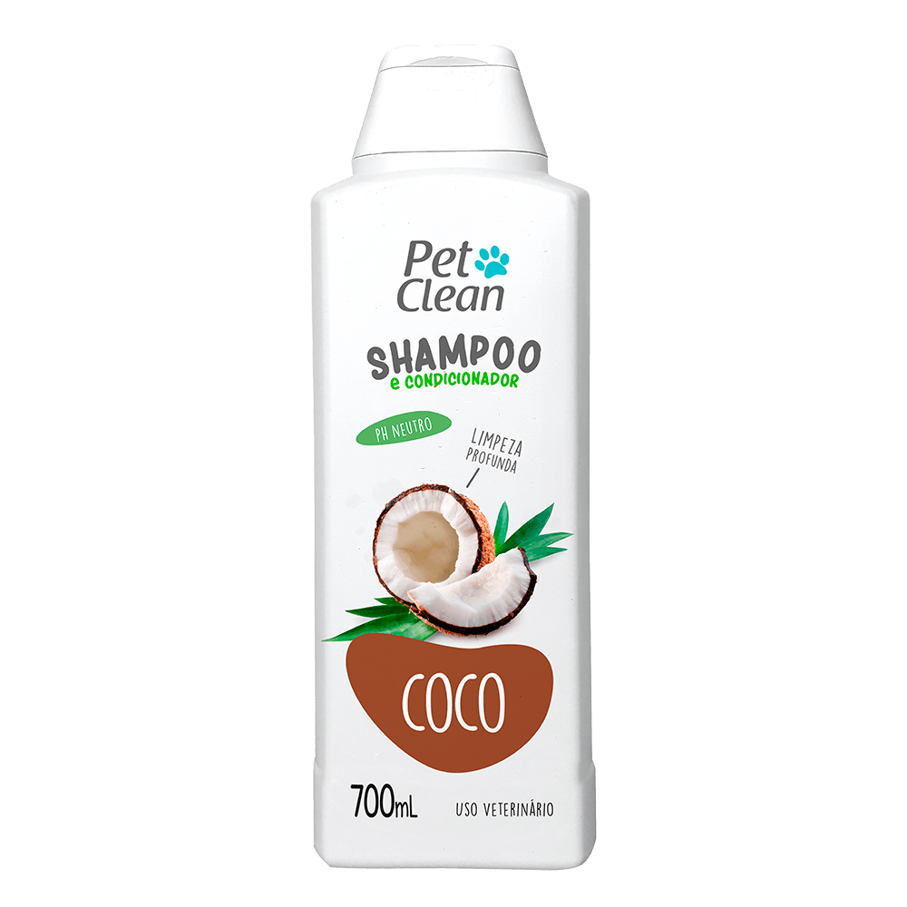 Shampoo & Acondicionador Coco Pet Clean