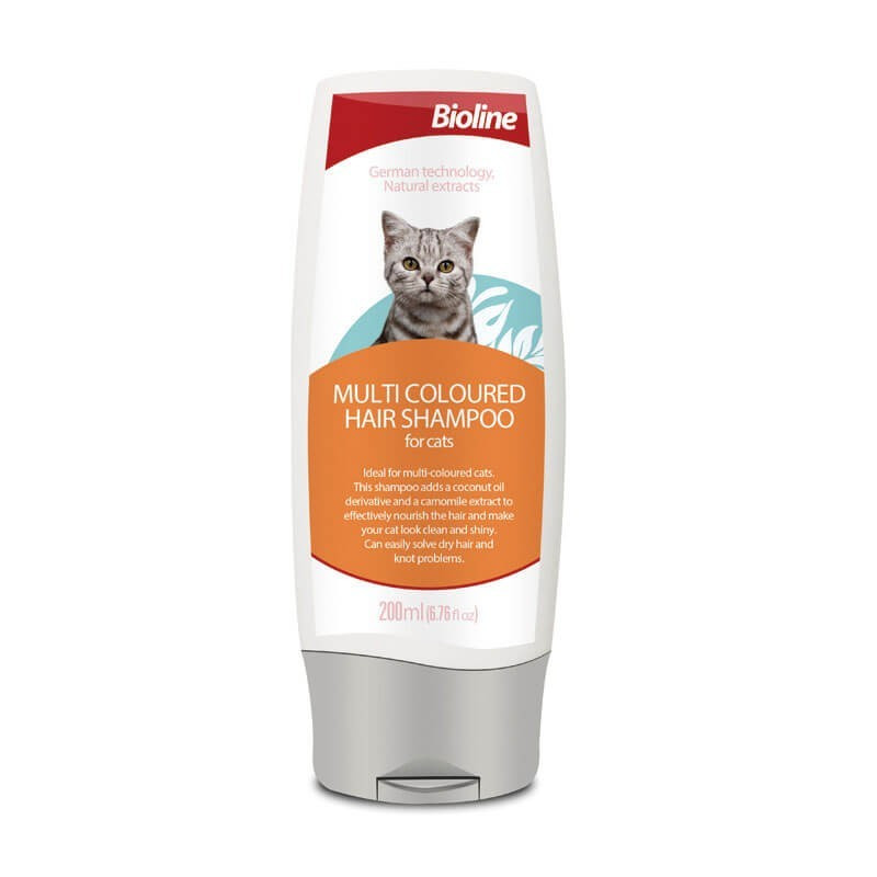 Bioline Champú / Shampoo para Gatos Multicolor
