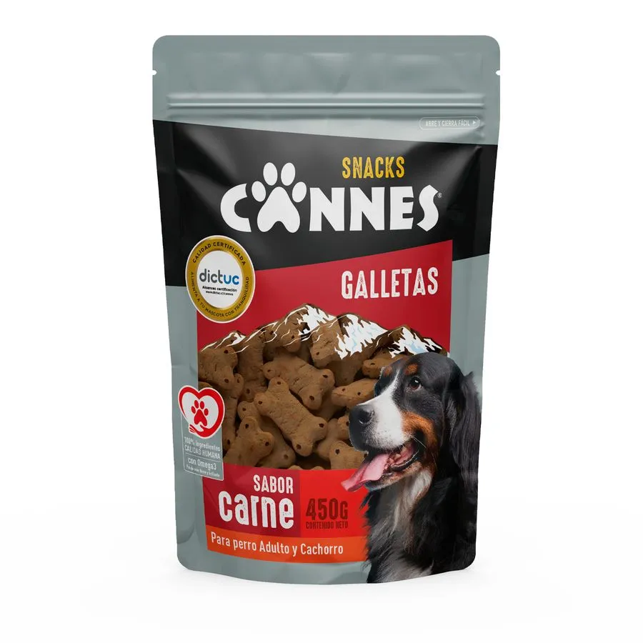Galletas Cannes Carne Todas las Edades