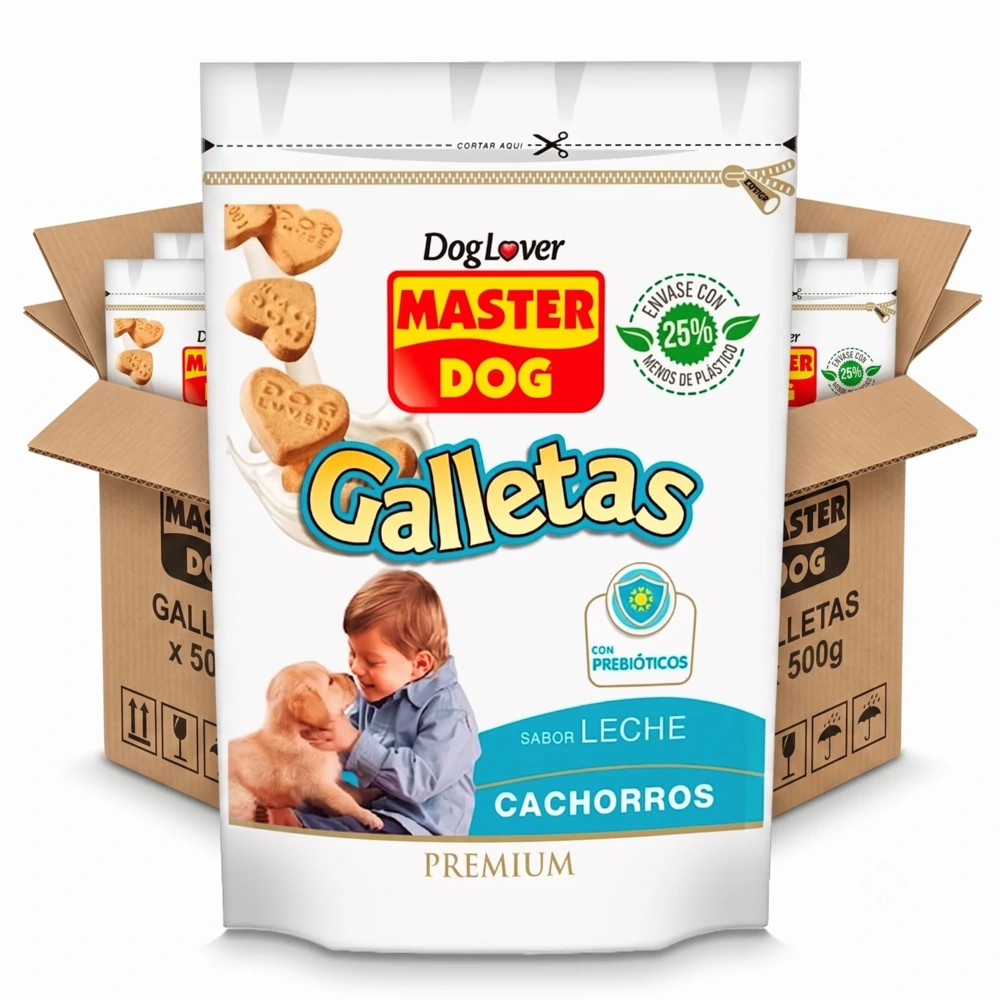 Caja Galleta Master Dog Cachorro
