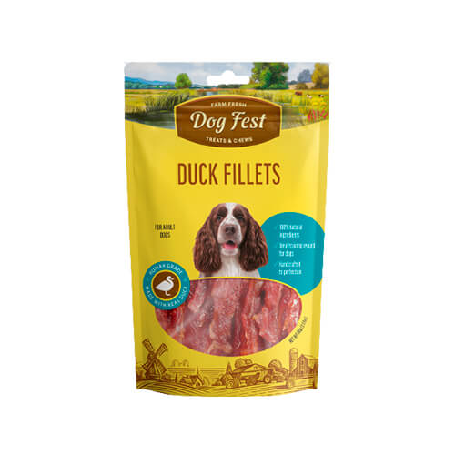 Snack Dog Fest Filetes De Pato