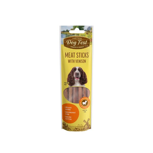 Snack Dog Fest Sticks Carne De Venado