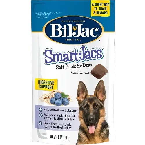 Bil Jac Snack Digestive Support Smart Jacs