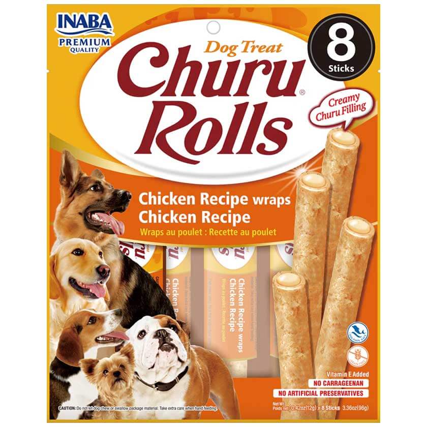 Churu Rolls Dog Chicken Recipe (USD731)
