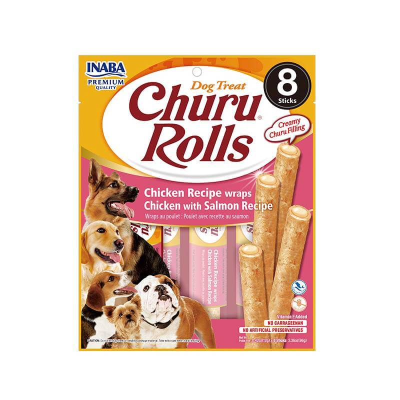 Churu Rolls Dog Chicken Salmon ( USD732)