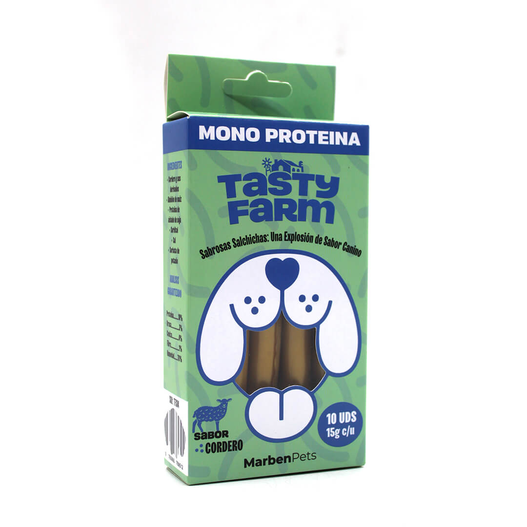 Caja Snack Salchichas Monoproteica Cordero (TFS04)