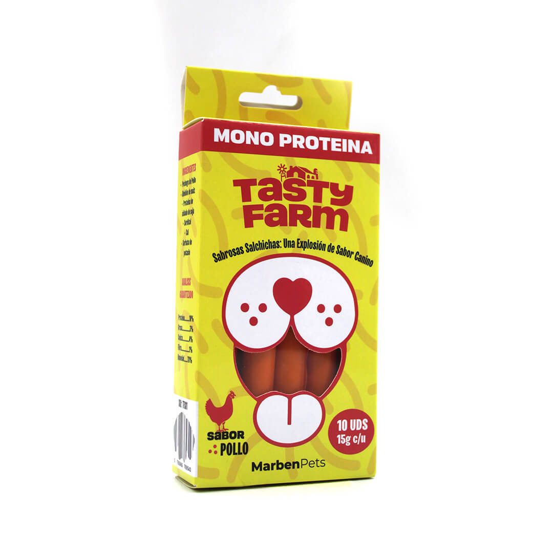 Caja Snack Salchichas Monoproteíca Pollo (TFS01)
