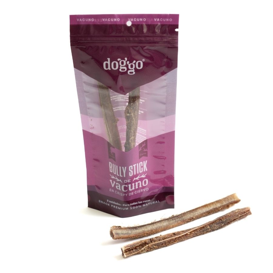 Snack Doggo para perro Bully Stick en Crispy de Ciervo