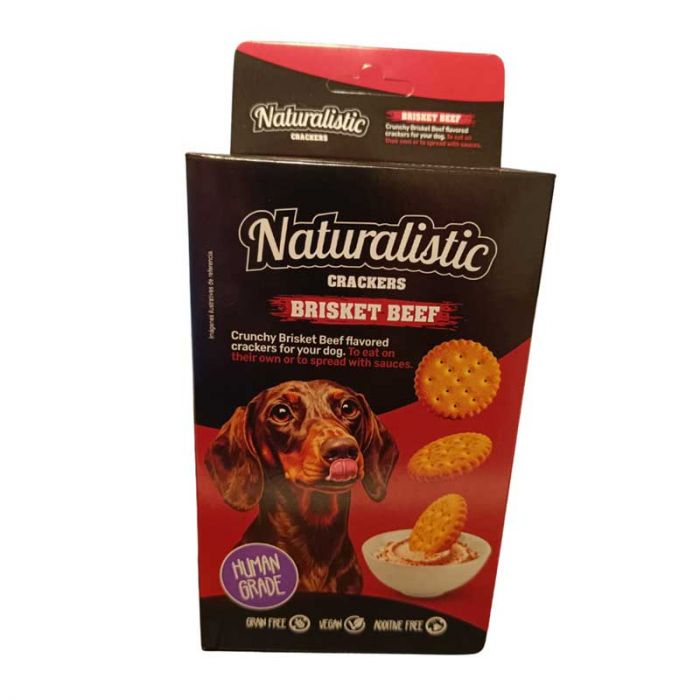 Galleta Naturalistic Crackers Brisket Beef