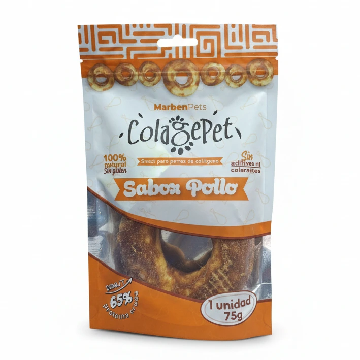 Snack Donut Colagepet Pollo (CL01D)
