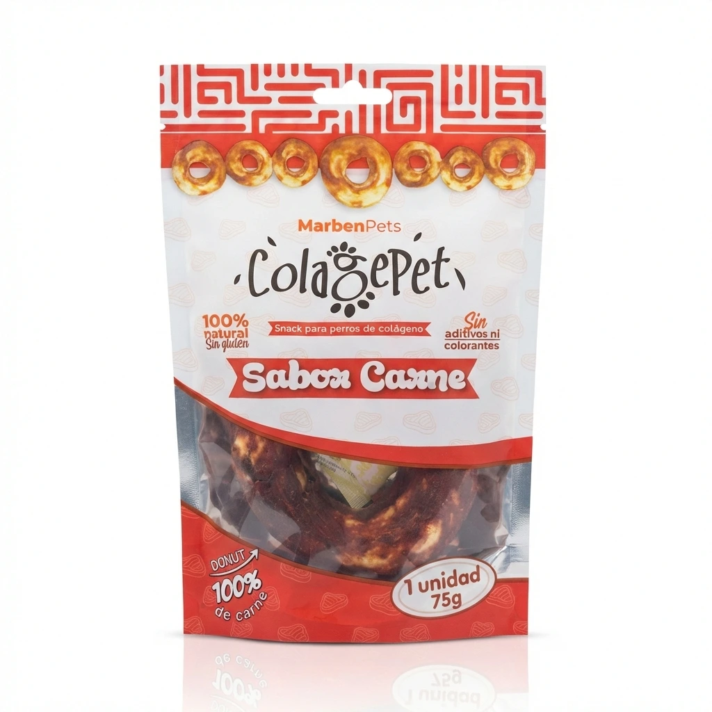 Snack Donut Colagepet Carne (CL03D)