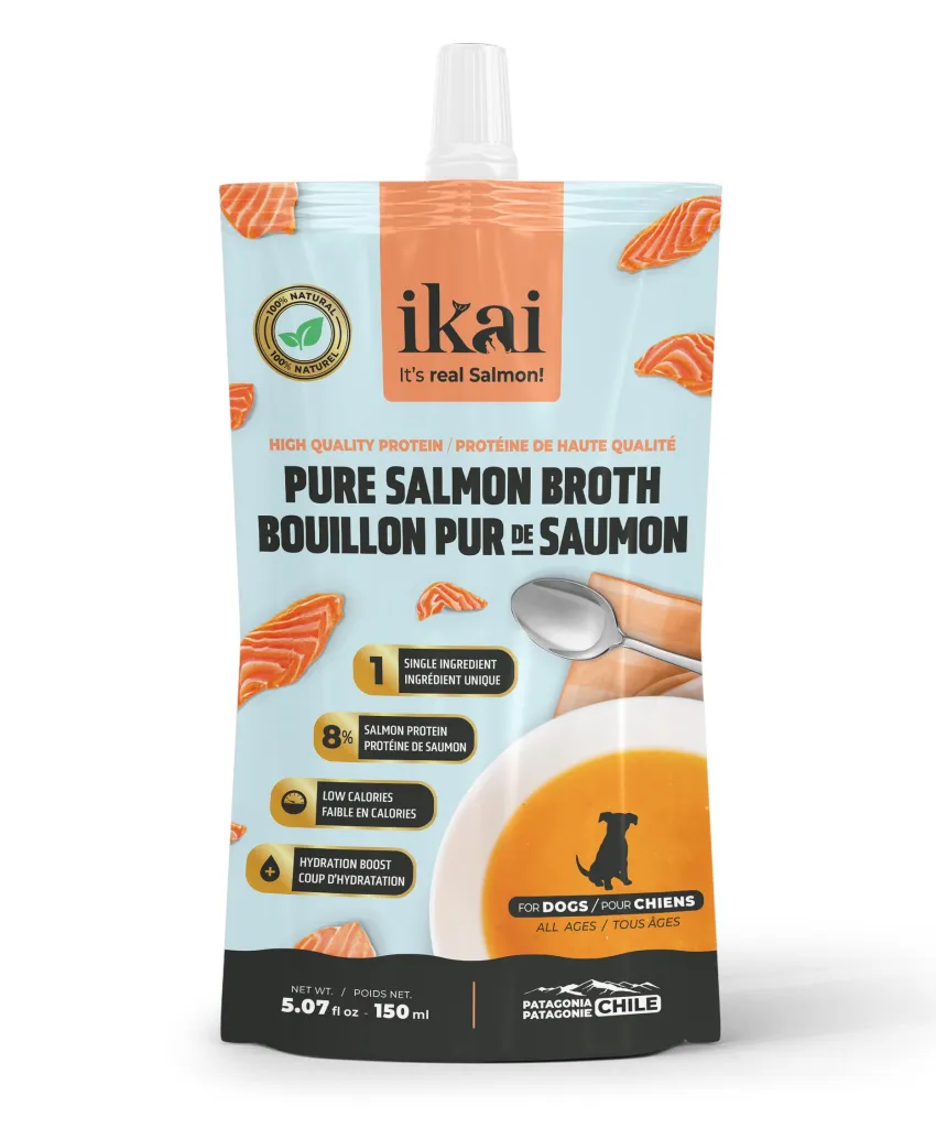 Snack Sopa Ikai Salmon Perro
