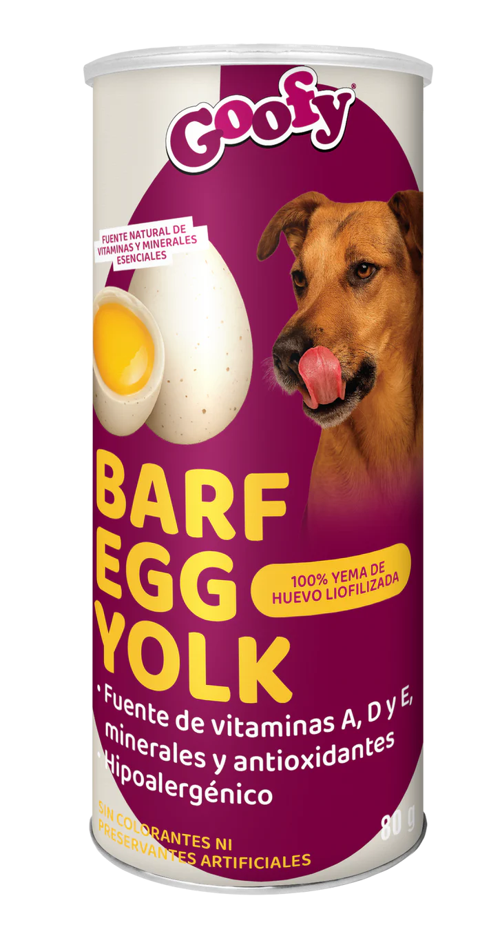 Snack Perro Goofy Natural Barf Egg Yolk