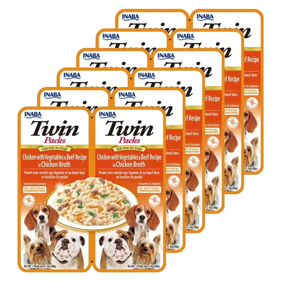 Caja Snack Twin Gemelo Pack X6 Pollo&Vacuno (USD802)