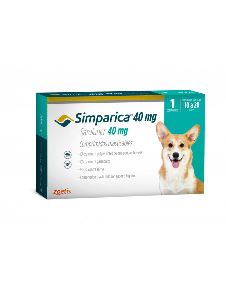 Simparica 40 MG 1 Tableta
