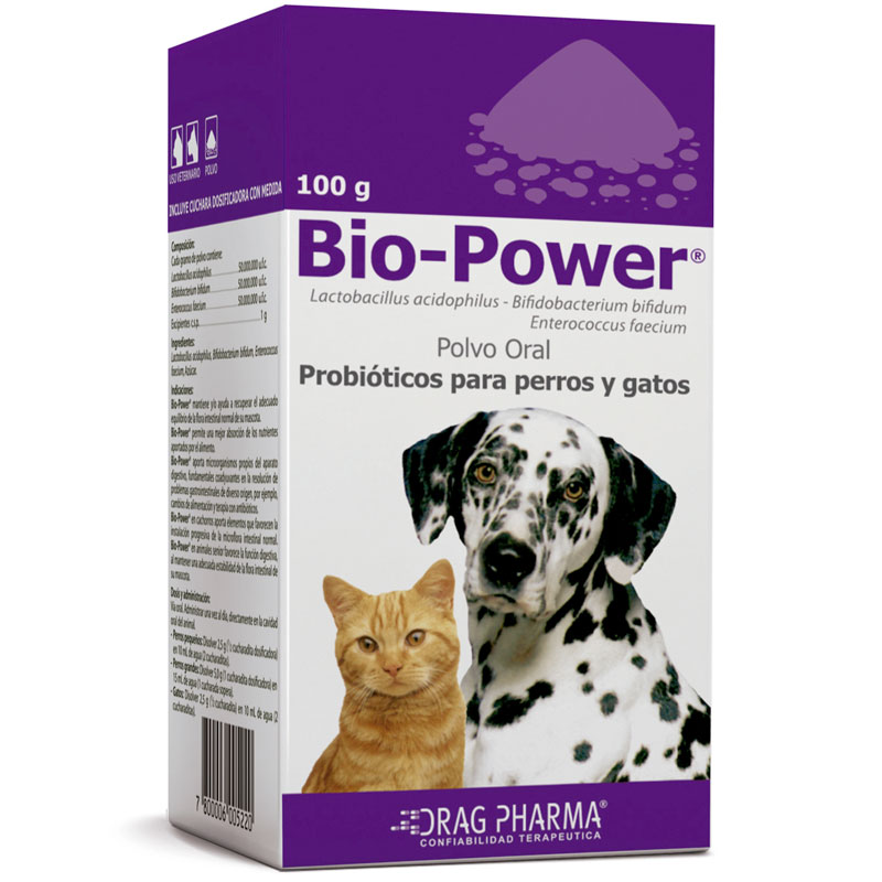 Bio Power (Probiótico para Perros y Gatos)
