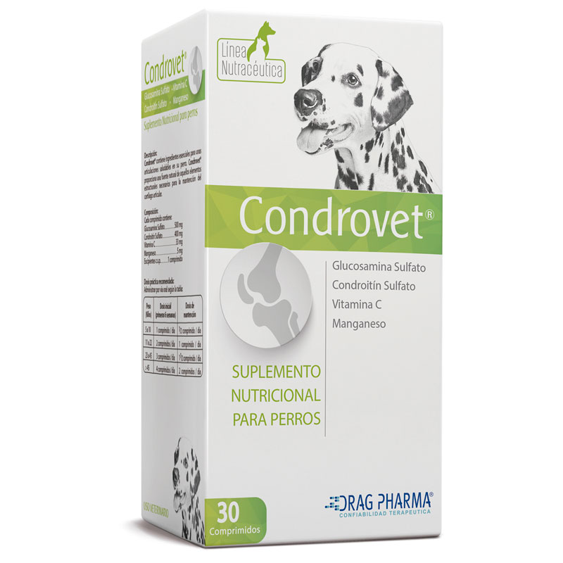 Condrovet 30 Comprimidos