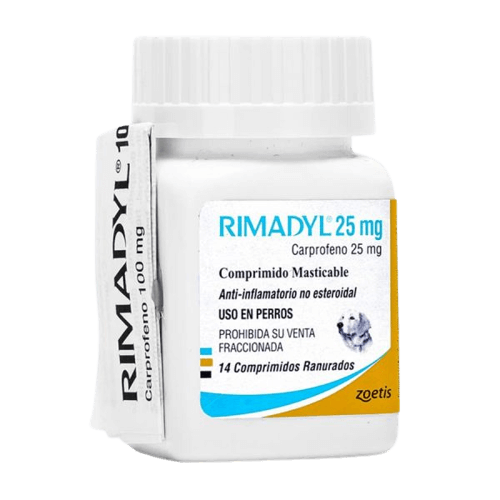 Rimadyl Masticable 25mg x14 Comprimidos (Carprofeno)
