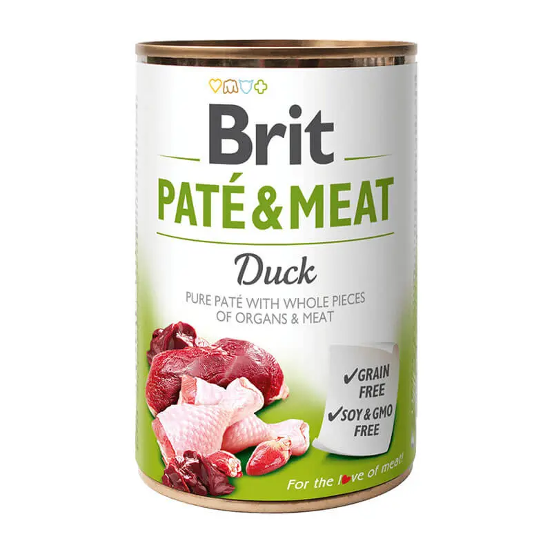 Lata Brit Care Pate & Meat Duck