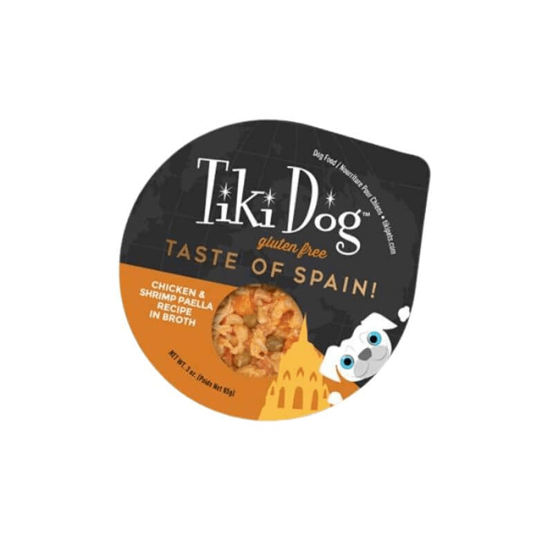 Húmedo Tiki Dog Chicken and Shrimp Paella Recipe broth