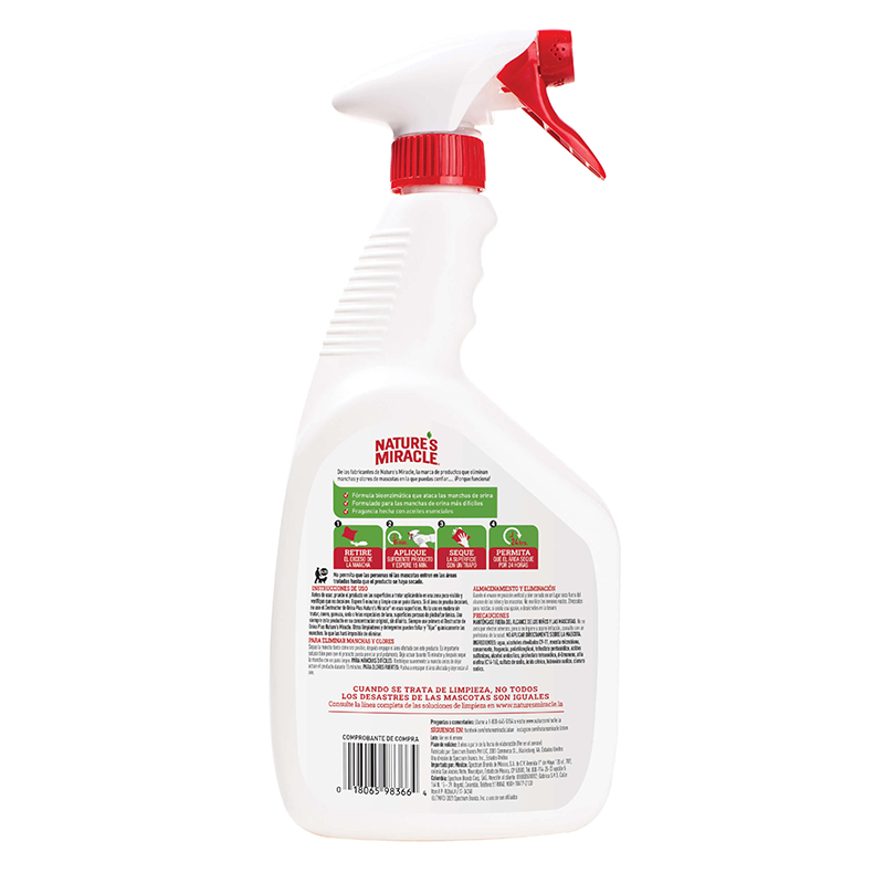 Natures Miracle Super Destructor de Orina Perro Plus