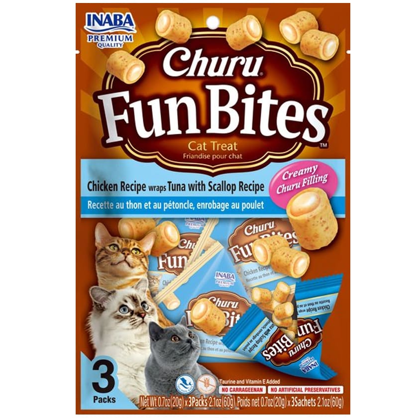Churu Cat Fun Bites Atun & Ostion