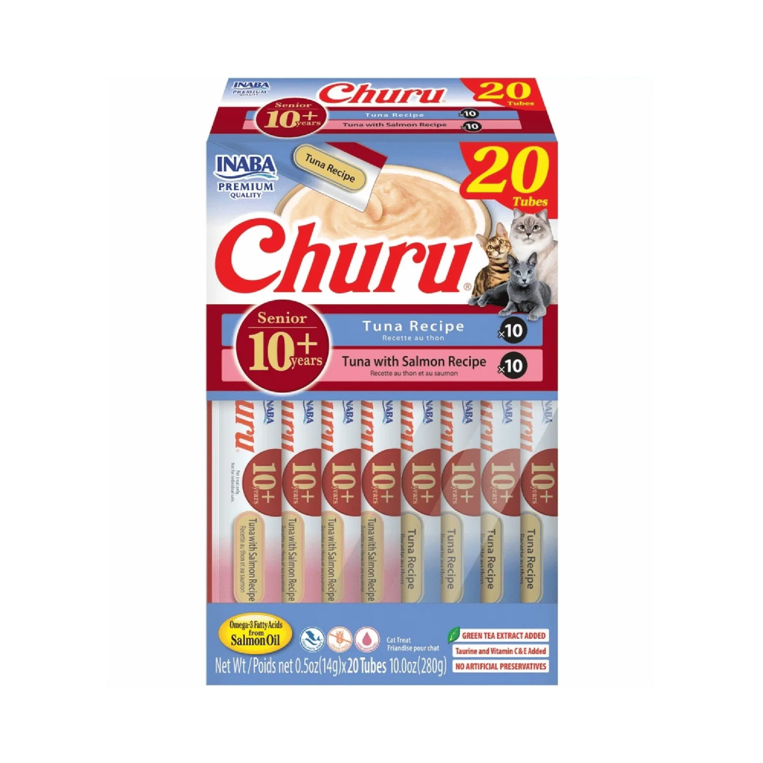 Churu Cat Senior Mix Atun X 20 Tubos (USA697)