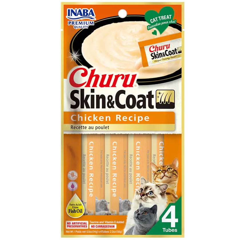 Churu Skin & Coat Cat Chicken Recipe