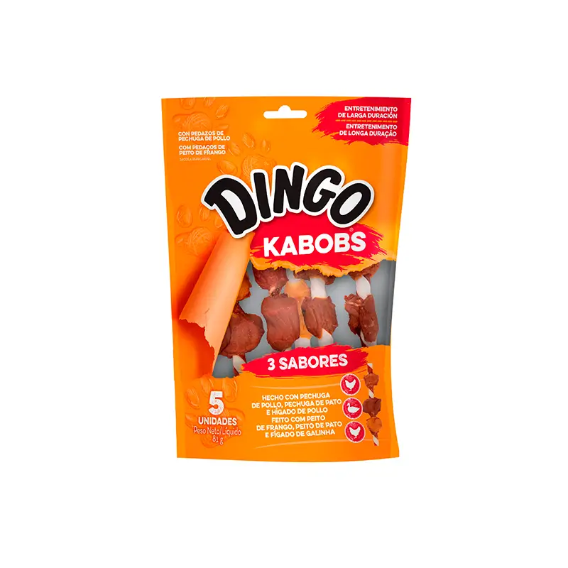 Dingo Triple Flavor Kabobs 5PK