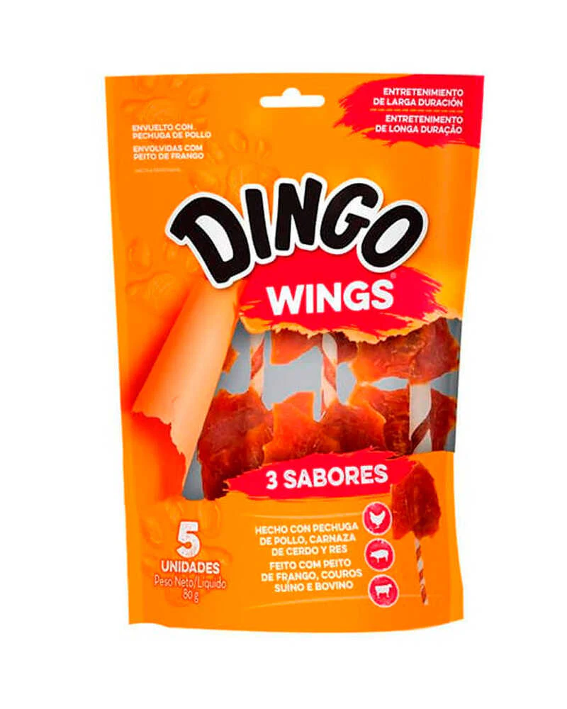 Dingo Triple Flavor Wings 5 Piezas