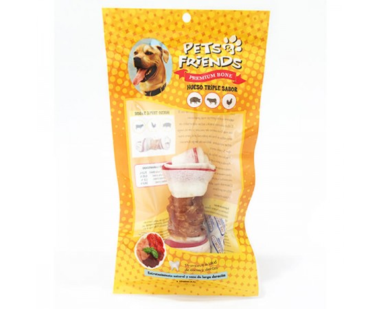 Hueso Triple Sabor S Pets Friends