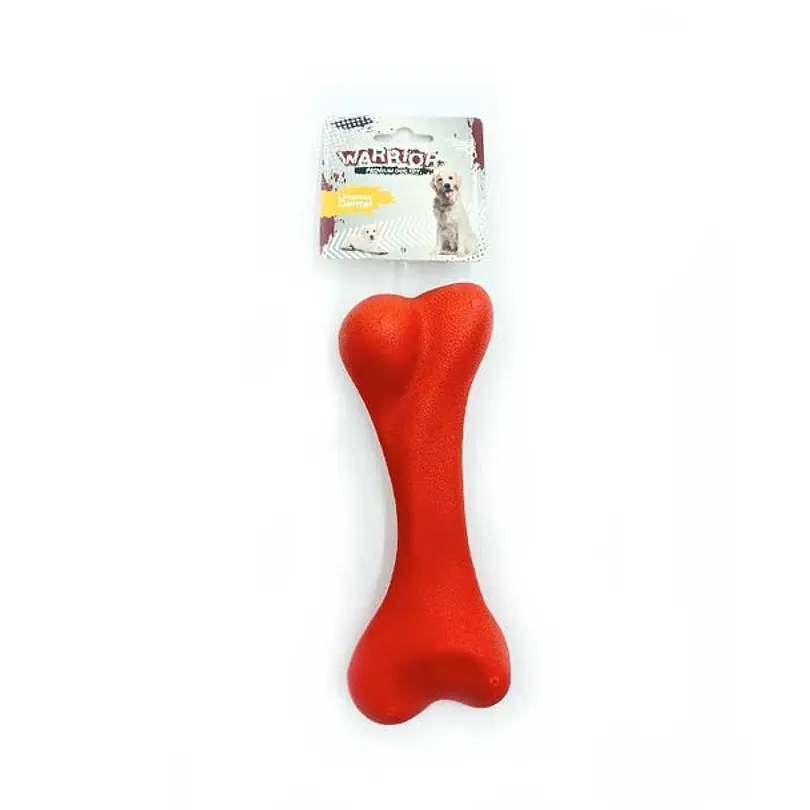 Juguete para Perro Hueso Warrior Rubber Limpieza Dental (ER165)