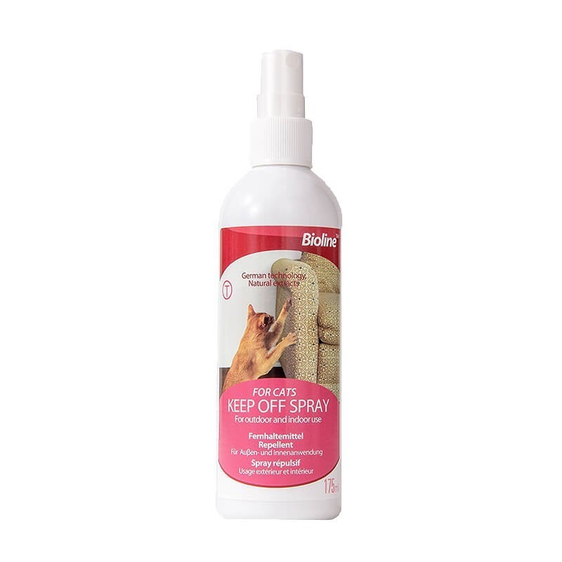 Bioline Repelente Keep Off Spray Para Gatos