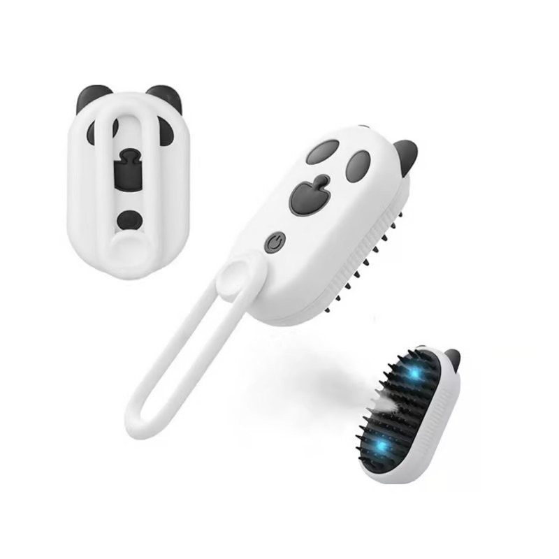 Cepillo Masajeador a Vapor Diseño Panda