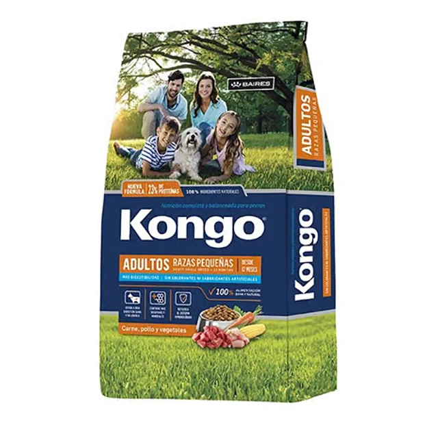 Kongo Adulto Razas Pequeñas
