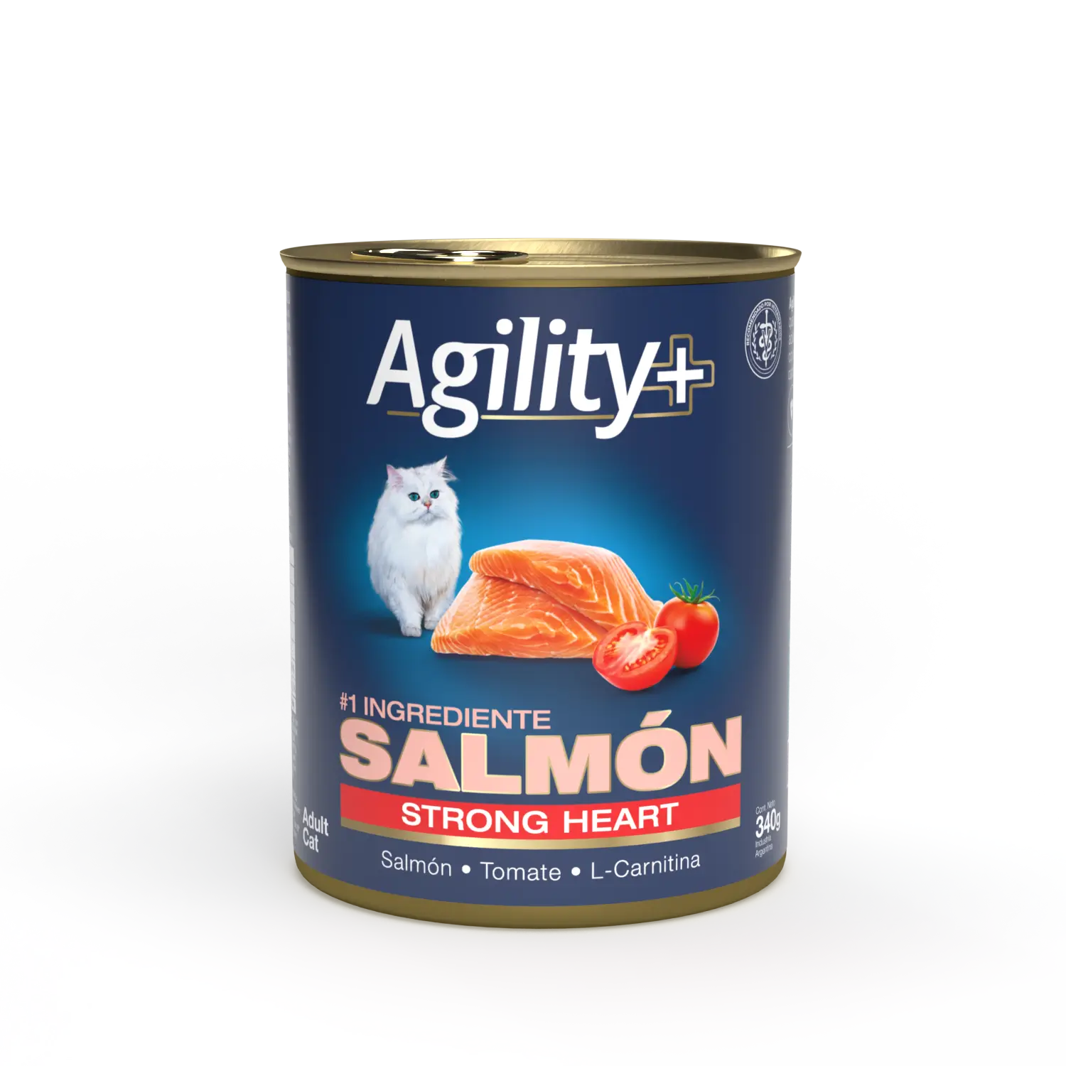 Lata Agility Gato Adulto Salmón Strong Heart