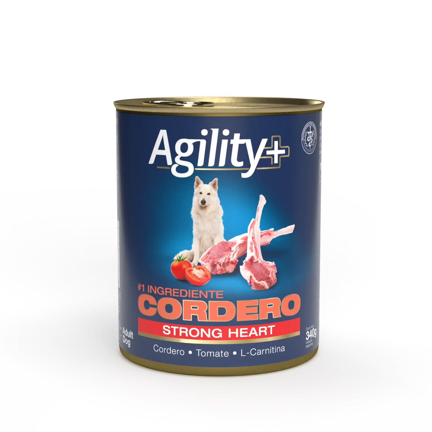 Lata Agility Perro Cordero Strong Heart