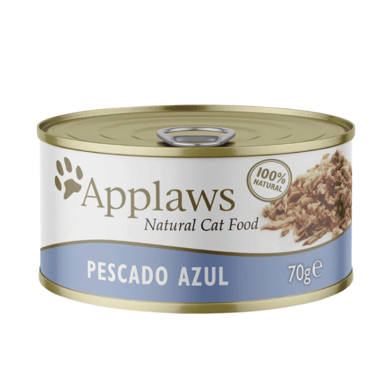 Lata Applaws Gato Pescado Azul