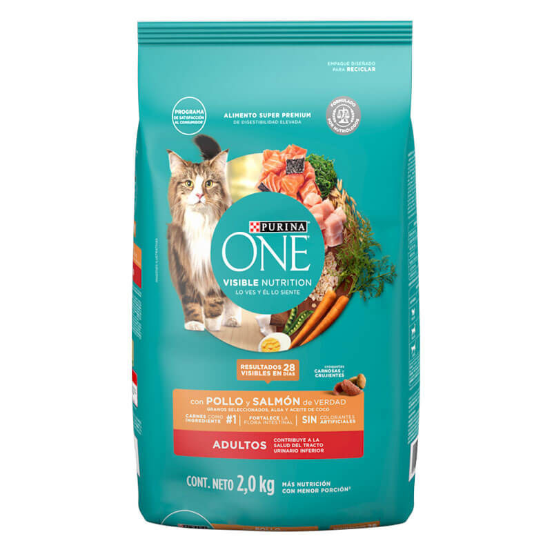 Purina One Gato Pollo y Salmón