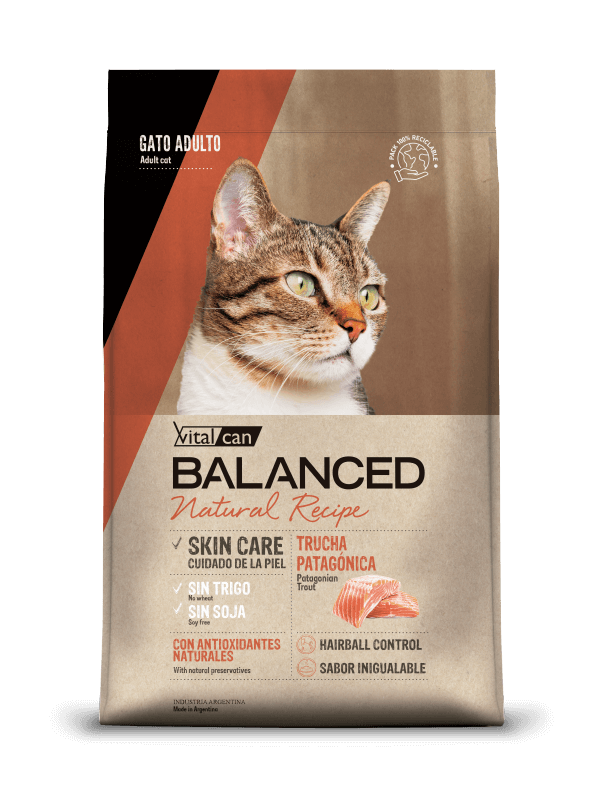 Vitalcan Balanced Natural Recipe Gato Adulto Trucha Patagónica
