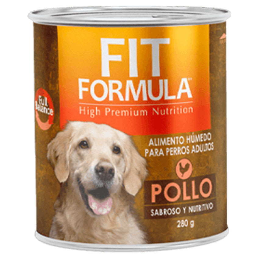 Lata Fit Formula Adulto Pollo Unidad