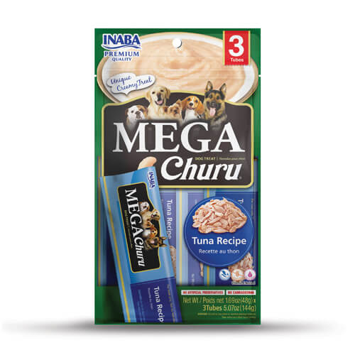Snack para Perro Mega Churu Dog Tuna Recipe 3 Tubos (USD623)