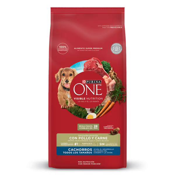 Purina One Cachorro Pollo y Carne