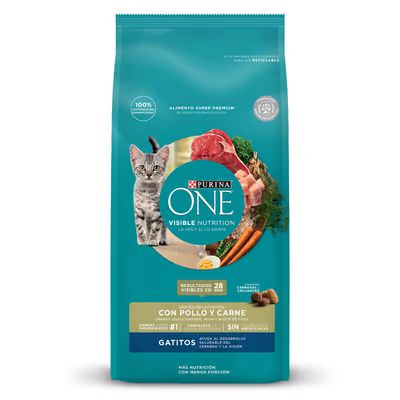 Purina One Gatito Pollo y Carne