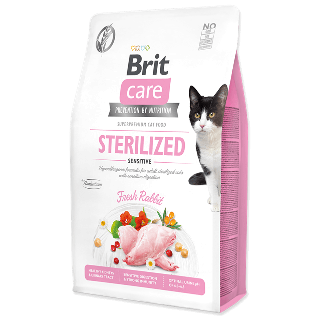 Brit Care Cat Grain Free Sterilizado Sensitive