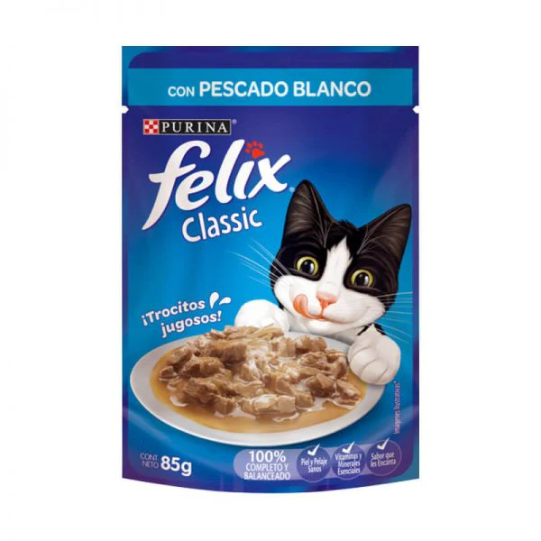 Sachet Felix Pescado Blanco x15