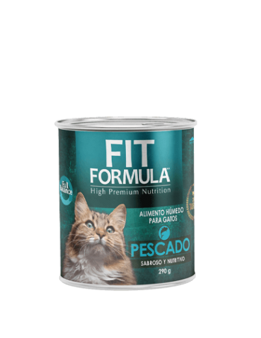 Lata Fit Fórmula Gato Pescado